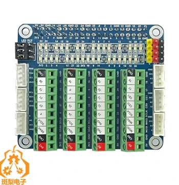 PCF8591 Expansion Board with ADC/DAC and GPIO Test Module