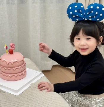 Cute Minnie Birthday Headband Same Style Bow Headband Cartoon Party Photo Children Baby Girls Internet Celebrity