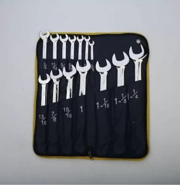 Changzucheng Precision English Wrench Set KZV (Cr-V Manufactured) Manual Dual-Use Open End Wrench Set