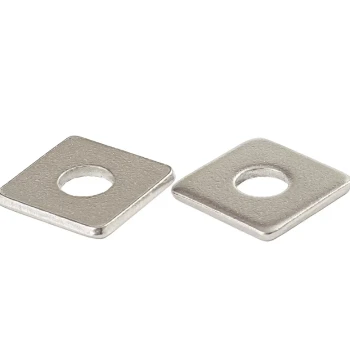 304 Stainless Steel Square Flat Washers, Square Gaskets, Square Washers, Sizes M3/M4/M5/M6/M8/M10