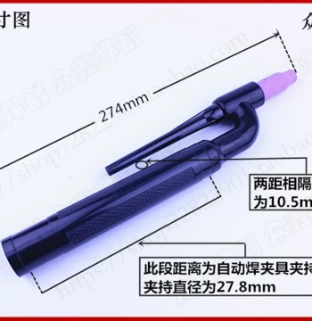 TIG Welding Machine Accessories WP-18P Straight Handle Torch U-Type Tip Pen-Style Automatic Welding Special LT-26P