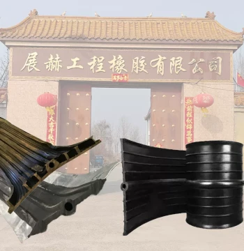 Center-Buried Rubber Waterstop 651 Steel Edge External Adhesive Back-Attached EVA Detachable PVC Plastic Waterstop ECB