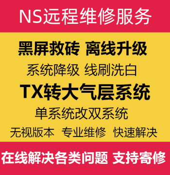 SWITCH System Upgrade 22.1.0 NSTX to Atmosphere Repair Black Screen Error Downgrade Brick Recovery Whitewashing