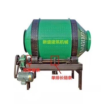 Mixer Chain Gear Concrete Drum Accessories, Single/Double Row Gear Drive Roller Chain, Wear-Resistant for Construction Sites and Home Use