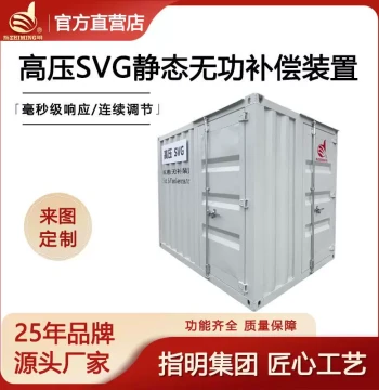Manufacturer High-Voltage SV Static Reactive Power Compensation Device High-Voltage Capacitor Compensation Cabinet Prefabricated Cabin