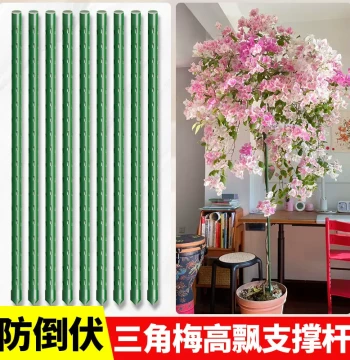 Bougainvillea High-Float Support Pole Rose Vine Trellis Flower Rack Fixator Green Plant Anti-Lodging Floral Support Frame