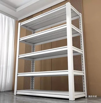 Warehouse Steel Shelving: Retail Display Rack, Balcony Floor Storage Unit, Thickened Iron Multi-Tier Shelf