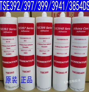 TSE399 High-Temperature Adhesive, Momentive Silicone TSE397, 392, 3854DS, 3941-W/B/C/G for Electronic Sealing