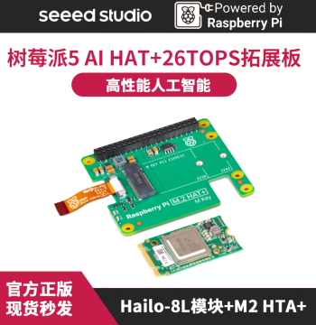 AI Kit for Raspberry Pi M.2 HAT 13 TOPS Supports FnOS