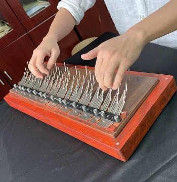 Zhuangshengmengdie Array Mbira Professional Thumb Piano Kalimba Five-Finger Piano Instrument