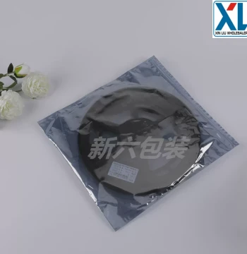 Medium Anti-Static Zipper Shielding Bags for Electronic Chips and Motherboards, Sealed Plastic Packaging 23*33CM