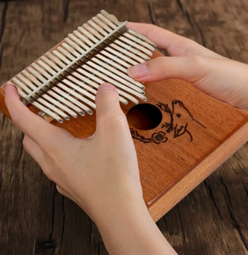 Andrew Authentic Kalimba Thumb Piano for Children Beginners Finger Piano [Easy to Learn] Starter Instrument
