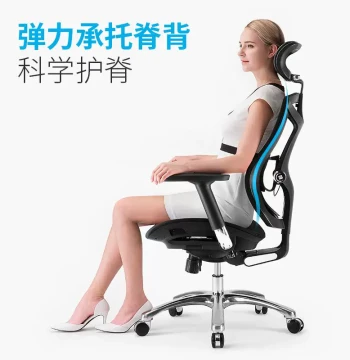 Hao V1 Ergonomic Computer Office Chair with Reclining Function for Bosses and Long-Hour Sitting
