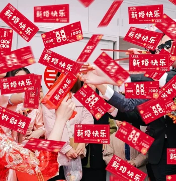 Wedding Money Gun for Door Blocking Games: Cash Sprayer Prop for Pranks, Photos, and Chopstick Bill Grabbing Challenges