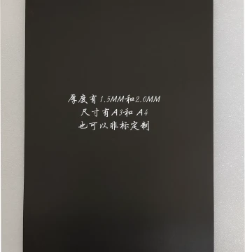 Hard Pen Calligraphy Practice Mat Soft Pad for Gel and Fountain Pens
