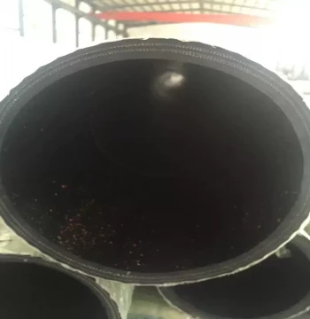 Steel Wire Rubber Corrugated Pipe DN200mm Large Diameter Rubber Corrugated Hose