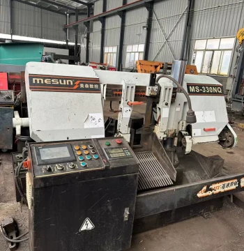 Second-hand Band Saw Meisen 330 High-Speed Saw CNC with Variable Frequency Super Attractive Price