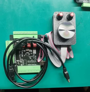 MACH3 5 CNC Engraving Machine Control Board with Handwheel