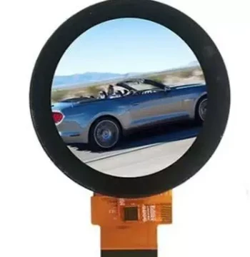 Screen Height with 2.8-inch Round Touch Screen Instruments Air Purifier Smart Home Ready Stock Display Screen