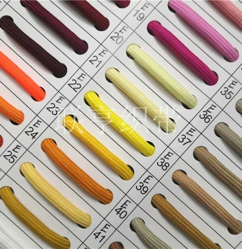 6MM Thick Polyester Core-Spun Round Rope 32-Strand Solid Cord for Sports Leisure Hoodie Drawstring DIY Hand Weaving