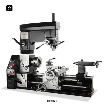 Citi CT3325 Multi-Function Turning-Milling Composite Machine Tool, Turning-Drilling-Milling Lathe, Standard Lathe, Drilling-Milling Machine, Bench Drill-Milling Machine