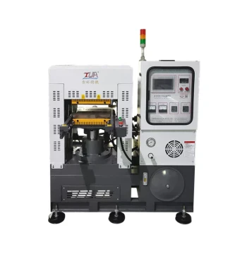 Silicone Keypad Hot Press Machine for Electronics - 30 to 100 Ton Hydraulic Press with Automatic Mold Loading/Unloading
