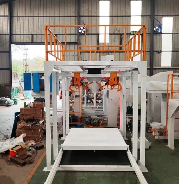 Automatic Quantitative Weighing Bottom-Weighing Ton Bag Packaging Machine Granule Powder Ton Bag Scale Calcium Powder Putty Flour Ton Bag Machine
