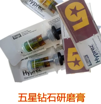 HYPRE Five-Star Polishing Paste for Molds, Precision Diamond Paste 1-FS-48 3-FS-48 Green 8000#
