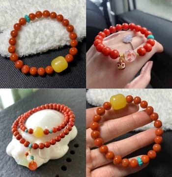 01-50 Various Jade, Crystal, and Agate Beaded Bracelets, Necklaces, Sweater Chains, Loose Beads, Semi-Finished DIY Accessories and Jewelry