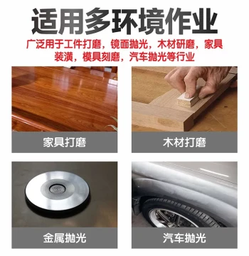 High-Speed Compatible with Toro 2-inch 3-inch Pneumatic Sander Polisher, Eccentric Q Straight Core Small Grinding and Waxing Machine
