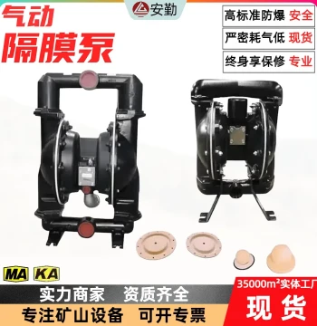 Pneumatic Diaphragm Pump for Filter Press High Pressure High Flow, Pneumatic Diaphragm Pump Manufacturer