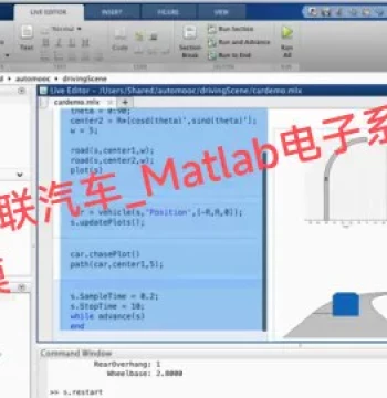 MATLAB Electronic System Development and Modeling Tutorial: New Energy Vehicles / Intelligent Connected Vehicles