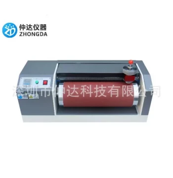 Zhongda DIN Abrasion Testing Machine Rubber Wear Tester Tire Sole Leather Drum Abrasion Experimental Machine