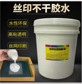 Water-Based Screen Printing Removable Adhesive with Strong Repeated Stickiness for Acrylic Panels and Transparent PVC, Pressure-Sensitive