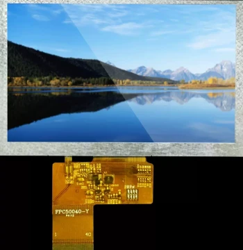 5-inch TFT LCD Screen Standard Definition High Brightness Resolution 480X272 40PIN Color LCD