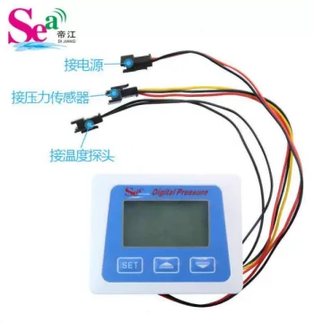 Custom Electronic Pressure Gauge Pressure Detector Pressure Sensor Digital Display Pressure Gauge Temperature Pressure Display