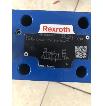 R900907650 4WRA10W60-22/G24N9K4/V Rexroth Proportional Valve 10 Bore German Original
