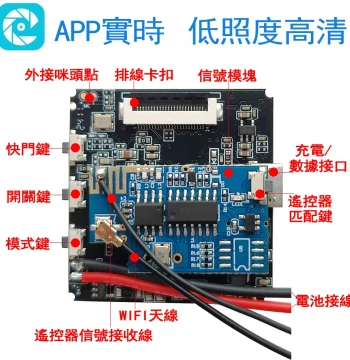 Novatek matecam X7 Industrial 4K HD IMX258 Lens Module 96675 Low-Light Aerial Recording Card