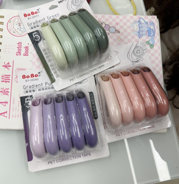 Drop-Resistant Correction Tape (Random Style; Orders Over 15 Shipped First)