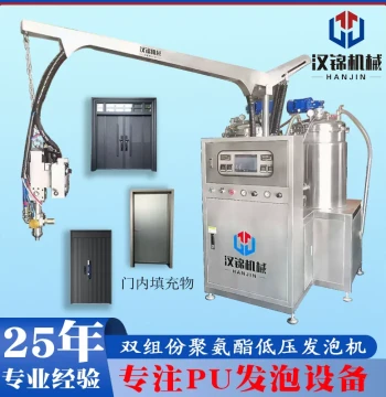 Hanjin Polyurethane PU Foaming Machine Equipment for Thermal Insulation, Soundproofing, and Standard Bubble Door Filling