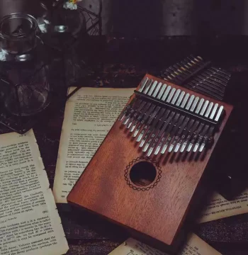 Kalimba Thumb Piano 17 Key Beginner Acacia Wood 21 Key Kalimba Finger Piano