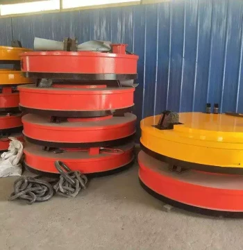1m Electromagnetic Chuck for Scrap Iron and Steel, Electromagnetic Iron Remover, 1.2m Electromagnetic Chuck for Scrap Yards