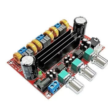 TPA3116D2 Digital Amplifier Board Audiophile Grade 2.1 Channel 2*50W+100W High Power Wide Voltage 12-24V