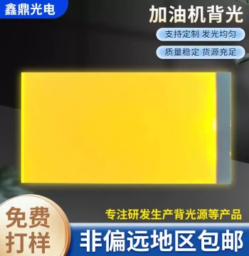 LED Backlit Transmissive Light Guide Panel - Side-Lit Large Display for Fuel Dispensers, LCD Panel