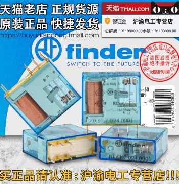 Genuine Finder Italy Relay 40.61.7.024.0001 DC24V 40.61S 16A