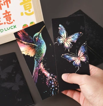 Scratch Art Bookmark DIY Kit for Kids Graffiti Painting