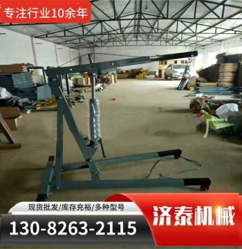 Direct from Manufacturer Convenient Truck Loading and Unloading Small Crane, Ready Stock Hand-Cranked Mobile Folding Mini Crane