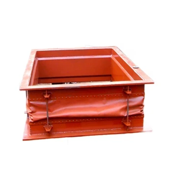Manufacturer Rectangular Soft Connection Compensator, High-Temperature Round Non-Metallic Expansion Joint, Flue Duct Fabric Compensator