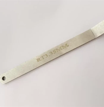 Large and Small Vehicle Valve Feeler Gauge Set Six-Piece Long Bent Head Specialized for Weichai, Renault, Man Series
