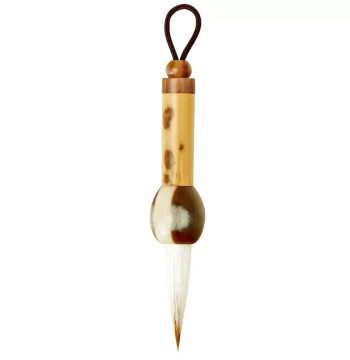 Mixed Hair Center Tip Brush with Bamboo Handle for Chinese Painting